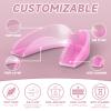 4 Pack Pink Kids Mouth Guard for Teeth Grinding,Comfortable Night Guard,Moldable Child Bite Guard for Clenching Teeth, Mouthguard for Kids view 2
