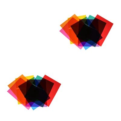 Tofficu 42sheets Cellophane Wraps for Crafting Candy Wrapping Fun Projects Vibrant Colors for Boys and Girls Activities and Creative