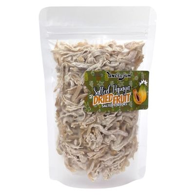 Thai Papaya Dried Fruit Sweet Sour and Salted Snack Tastes in one bite (30grams)