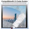 (15 Count) Disposable Duster Refills Compatible with O-Cedar Flex & Catch Dusters, Heavy Duty Dust Refills, Multi-Surface Duster Replacement Kit, Dust Removal Brush Heads, Soft microfibers view 3