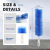 Fan Cleaning Brush, CN1ST 2PCS Brush Reusable Removes Dirt from Fans, Air Conditioning, Home, Car Vents Curtain view 3