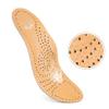 TXDKLUG Orthotic Leather Insoles,Leather Arch Support Inserts,Plantar Fasciitis Relief,Flat Feet Thin Shoe Pads Cushion with Semi-Rigid Support,Shoe Inserts for Loose Shoes view 4