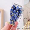 Erliway Lapis Lazuli Crystal Resin Angel Figurine for Home Decor, 1 PC 3" view 4
