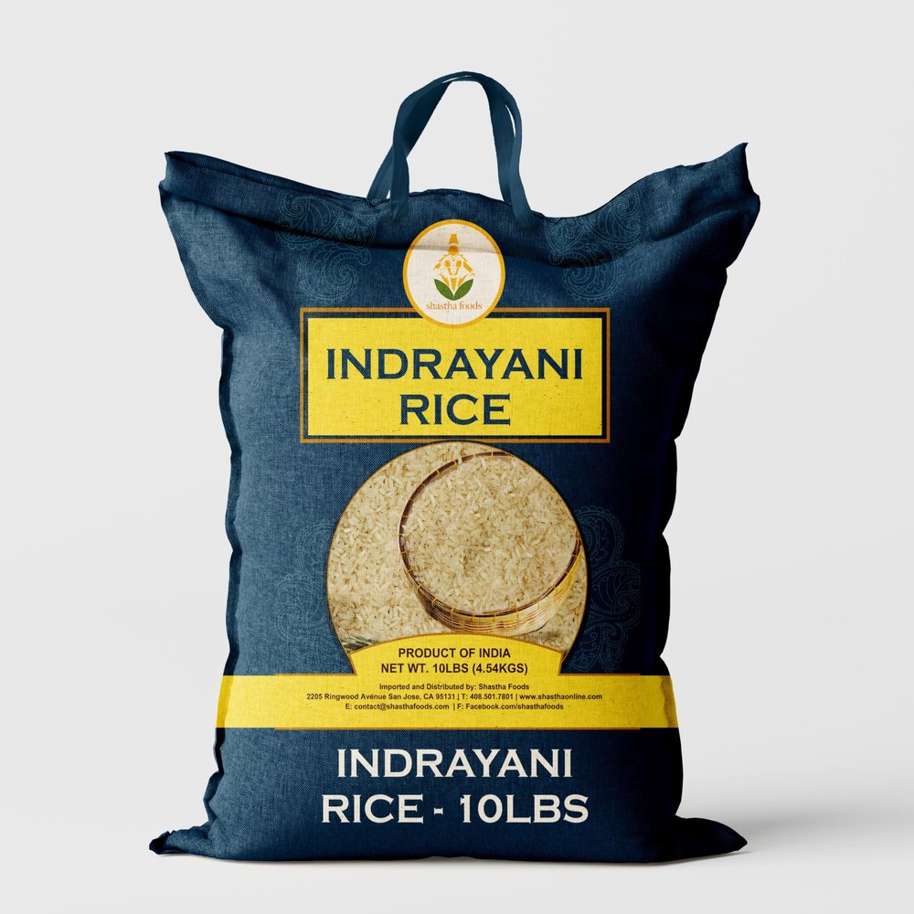 Shastha Indrayani Rice 10 lbs (Pack of 1)
