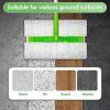 (300 Count) Sweeper Disposable Dry Sweeping Mop Pads Compatible with Swiffer Sweeper, Sweeper Dry Mop Pad Refills, Dry Mop Pad for Floor Mopping and Cleaning, Electrostatic Cloths, 12.2 x 8.66 inch view 2