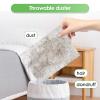 (300 Count) Sweeper Disposable Dry Sweeping Mop Pads Compatible with Swiffer Sweeper, Sweeper Dry Mop Pad Refills, Dry Mop Pad for Floor Mopping and Cleaning, Electrostatic Cloths, 12.2 x 8.66 inch view 4