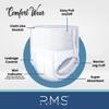 Comfort Wear Incontinence Adult Pull-Ups Large (4056), 72 Count | Leak-Cuff Protection Incontinence Underwear with Extra Absorbency 10g SAP & Wetness Indicator for Men & Women view 2