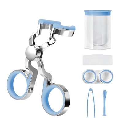 Wegodal Contacts Lens Helper, 2024 New Contact Lens Applicator Tool Portable Contact Lens Insertion Tool, Contact Lens Eyelid Wearingtool for Travel (E)
