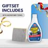 Whink Cooktop Cleaner 24 oz Bundle with Microfiber Cloth - Gentle Yet Effective Glass Stove Top Cleaner - Protects and Conditions Smooth Top Ranges - Removes Cooking Residues - (2 Items) view 3