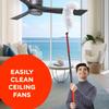 10 Count Heavy Duty Dusting Refills for O Cedar Flex & Catch | Disposable Duster Refill with Cleaning Fibers | Traps 3X More Dust Than Traditional Feather Duster view 4