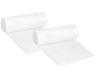 1000 Counts 12-16 Gallon 0.3 mil High-Density Trash Bags Can Liners 23W x 31H, Natural view 2