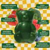 Gruns Multivitamin for Kids, Sugar-Free, Super Greens Superfood Gummy Bears with 20 Vitamins & Minerals, Alfalfa, Spirulina, Chlorella, Prebiotics Fiber for Digestive Health, Adaptogens, 28 ct view 4