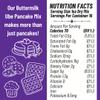 Ninong's Dessert Lab Ube Pancake Mix, Ube Flavored Buttermilk Pancake Mix with Real Ube, Makes Ube Cakes, Waffles, Crepes and more, Just Add Water (2 Pounds) view 2