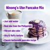 Ninong's Dessert Lab Ube Pancake Mix, Ube Flavored Buttermilk Pancake Mix with Real Ube, Makes Ube Cakes, Waffles, Crepes and more, Just Add Water (2 Pounds) view 3