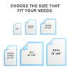 FPN Disposable Underpads - 200 Pack | 24 x 24 inch ,Super Absorbent, Leakproof, Quick Drying,Versatile Bed Chux Pads for Kids, Adults, Elderly & Pets | Ideal for Incontinence Care & Puppy Training view 3