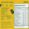 Gruns Multivitamin for Kids, Super Greens Gummies, Superfood Gummy Bears with 20+ Vitamins & Minerals, Spirulina, Chlorella, Alfalfa, Prebiotics Fiber for Digestive Health, Adaptogens Supplement, 28ct view 2
