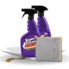 Super Clean Citrus Scent Foaming Cleaner and Degreaser Spray 32 oz Bundle with Microfiber Cloth - Heavy Duty Degreaser for Kitchen, Oil, Grime, and Dirt Removal - (3 Items) view 1