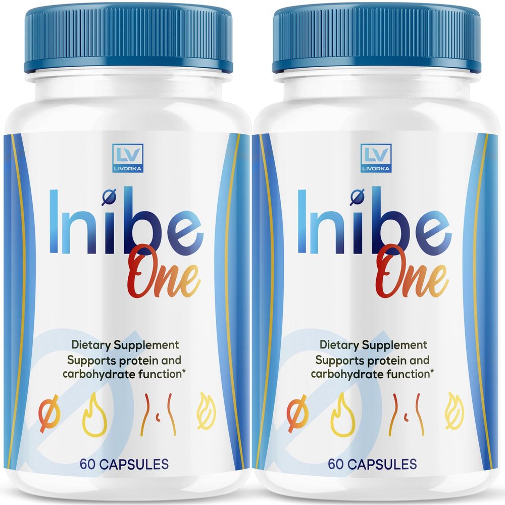 (2 Pack) Inibe One Capsules, Inibe One Pill, Inibe One Vitamins, Inibe One Formula, Inibe One Review, Inibe One Advanced Formula 120 Capsules for 2 Months