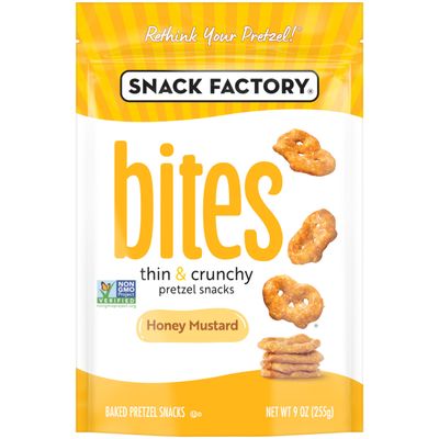 Snack Factory Honey Mustard Bites, 9 Oz Bag