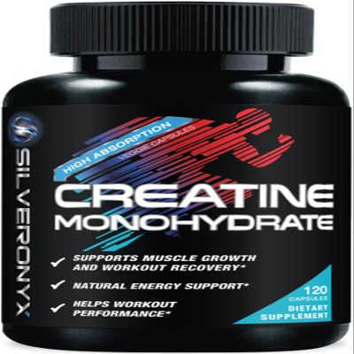 Creatine Monohydrate Capsules 3000mg - Micronized Creatine Nutritional Supplement - Lean Muscle Growth, Workout Performance, Energy & Endurance Support - 750mg per High Absorption Capsule - 120 Count