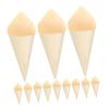 FUNOMOCYA 50pcs Ice Cream Cones Confetti Holder for Wedding Charcuterie Cups Miniature Ice Cones for Events view 1