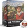 Angelino's Coffee Mad Professor Coffee Pods, Medium-Dark Roast - Single Serve K-Cup Compatible Capsules - Bold Reserve Blend with Dark Chocolate, Nectarine & Plum Notes - 24 Count view 1