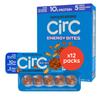 CirC Energy Bites - 12 Pack Chocolate Brownie Gluten Free Protein Balls - 10g Protein, Whole Grains, Nuts & Fruit - Portable Healthy Snacks for Adults & Kids, 5 Piece Resealable Packs view 1