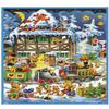 10104 - Calendar - Teddy Bear with Train - 11.5"H x 8"W x .1"D view 1