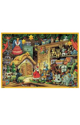 10093 - Calendar - Toy Shop - 8"H x 11.5"W x .1"D