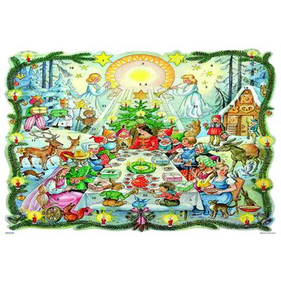10406 - Calendar - Fairy Tales - 12"H x 12"W x .1"D