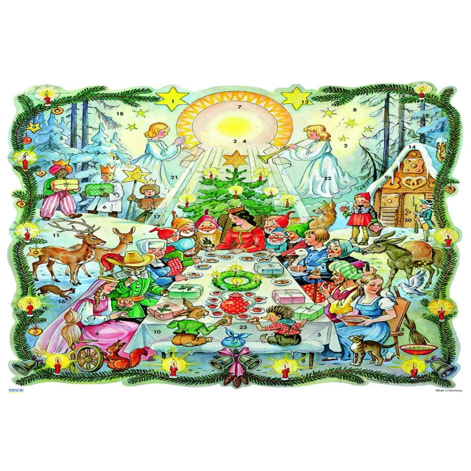 10406 - Calendar - Fairy Tales - 12"H x 12"W x .1"D