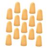 SOESFOUFU 25pcs Static Rubber Finger Covers for Banknote Counting and -Resistant Beige Reusable Protective Sleeves for Electronic Repair and Sorting Tasks view 1