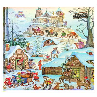 11749 - Calendar - Fairytale Hill - 15.35"H x 11"W x .1"D