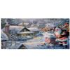 10385 - Calendar - Santa on Roof - 8"H x 11.5"W x .1"D view 1