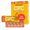 CirC Energy Bites - 12 Pack Honey Peanut Oat Gluten Free Protein Balls - 10g Protein, Whole Grains, Nuts & Fruit - Portable Healthy Snacks for Adults & Kids, 5 Piece Resealable Packs view 1