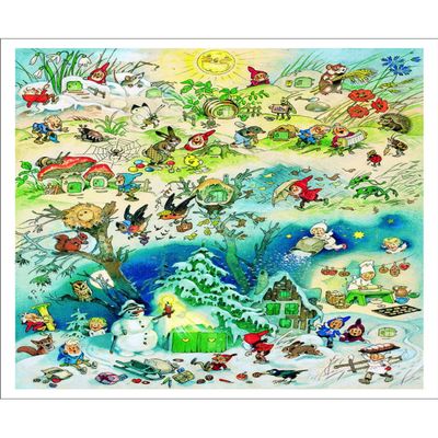 11655 - Calendar - All Four Seasons - 21.5"H x 16"W x .1"D