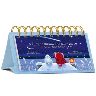 15575 - Flip Calendar - 24 Days of Calendars with Images - 5.5"H x 7.5"W x 3"D