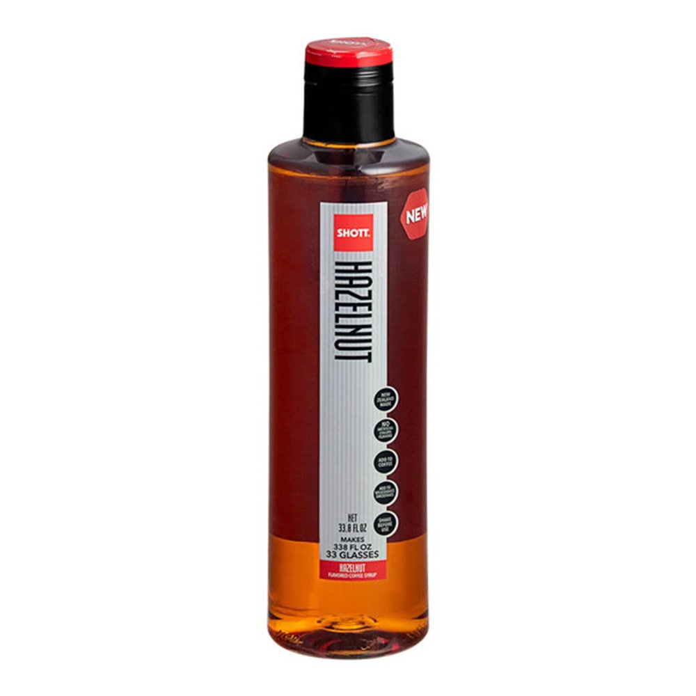 FixtureDisplays Hazelnut Flavoring Syrup 1 Liter WS-711SYPAHAZ1L-NPF