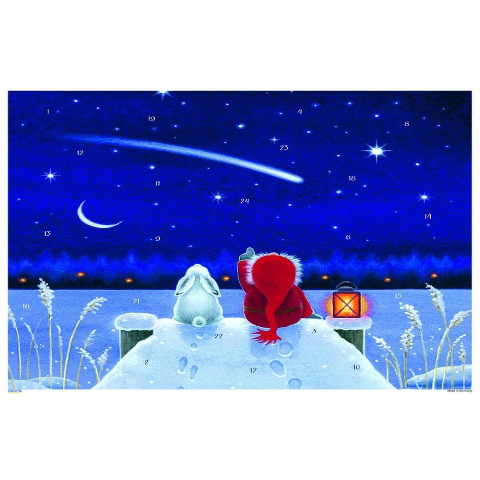 10510 - Calendar - Shooting Star - 11.75"H x 11.75"W x .1"D