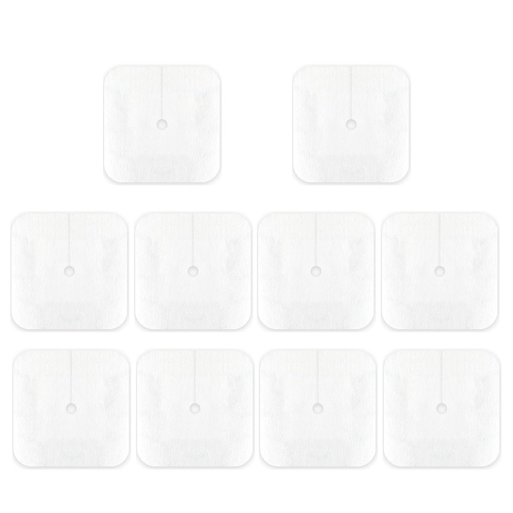 10Pcs 4 x 4 inch Split Drain Adhesive Bandages, PD Catheter Feeding Tube Pads G Tube Covers Foley Tubing Stabilization Device Peritoneal Dialysis Accessories Catheter Patch Supplies (10)