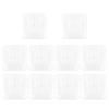 10Pcs 4 x 4 inch Split Drain Adhesive Bandages, PD Catheter Feeding Tube Pads G Tube Covers Foley Tubing Stabilization Device Peritoneal Dialysis Accessories Catheter Patch Supplies (10) view 1