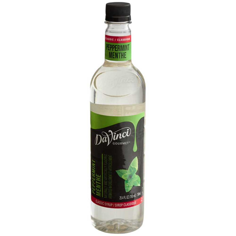 Gourmet Classic Peppermint Flavoring Syrup 750 mL WS-711SYP4PPMNT-NPF