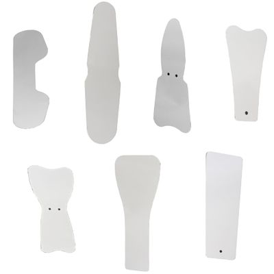 Set of 7pcs Intraoral Photography Mirrors Hardened Stainless Steel Reflectors for Teeth Imaging Scrach Resistant
