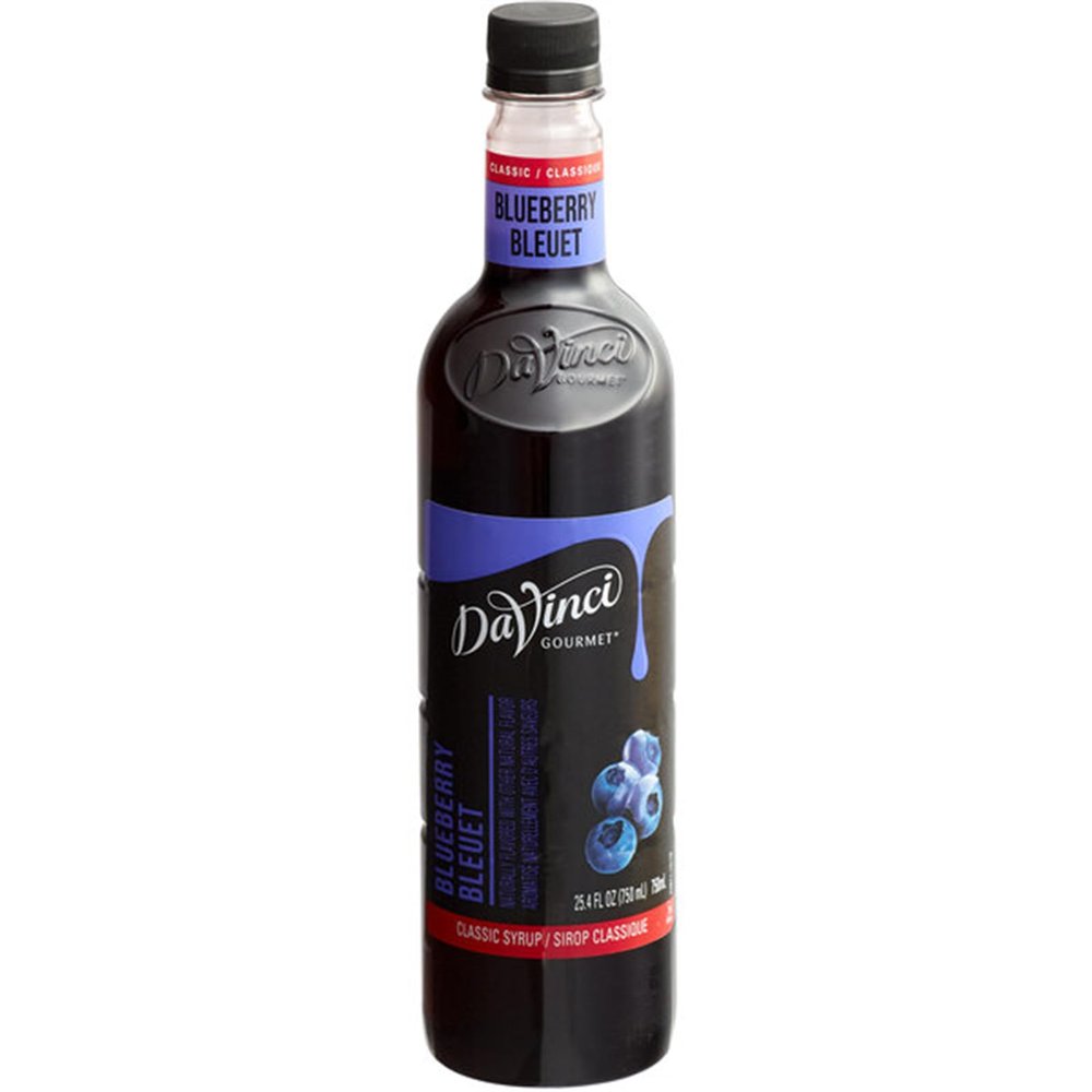 Gourmet Classic Blueberry Flavoring/Fruit Syrup 750 mL WS-711SYP4BLBRY-NPF