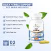 ZEN LIFE HERB IQ+ Brain - Caffeine-Free, Clinically Tested Focus, Concentration, Memory & Energy, Natural Plant-Based Herbal Supplement, No Added Vitamins/Minerals/Mushroom/Sugar (60 Softgels) view 3
