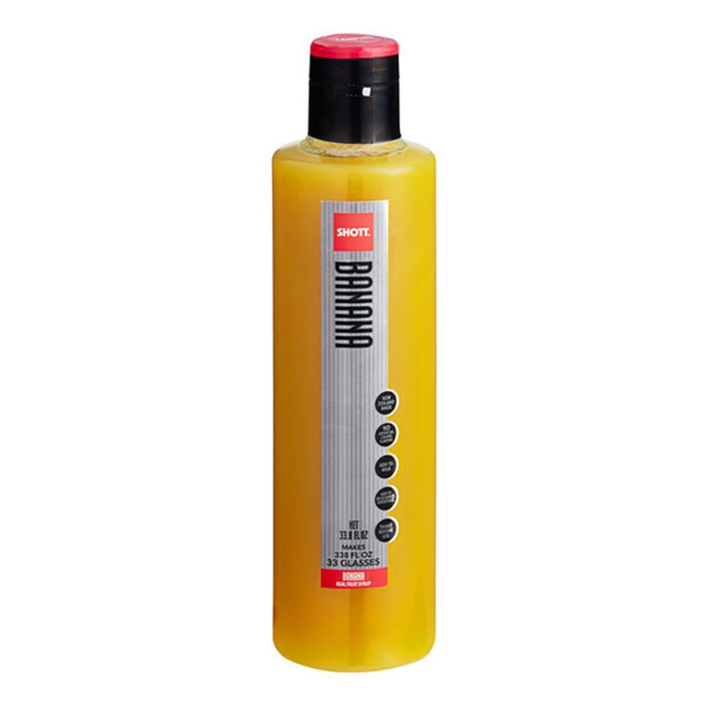Banana Real Fruit Flavoring Syrup 1 Liter WS-711SYPABAN1L-NPF