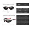willochra rectangular Full lens Polarized Reading Sunglasses for Men Driving Running Sports Reader UV Protection F28 (black, 4, x) view 4
