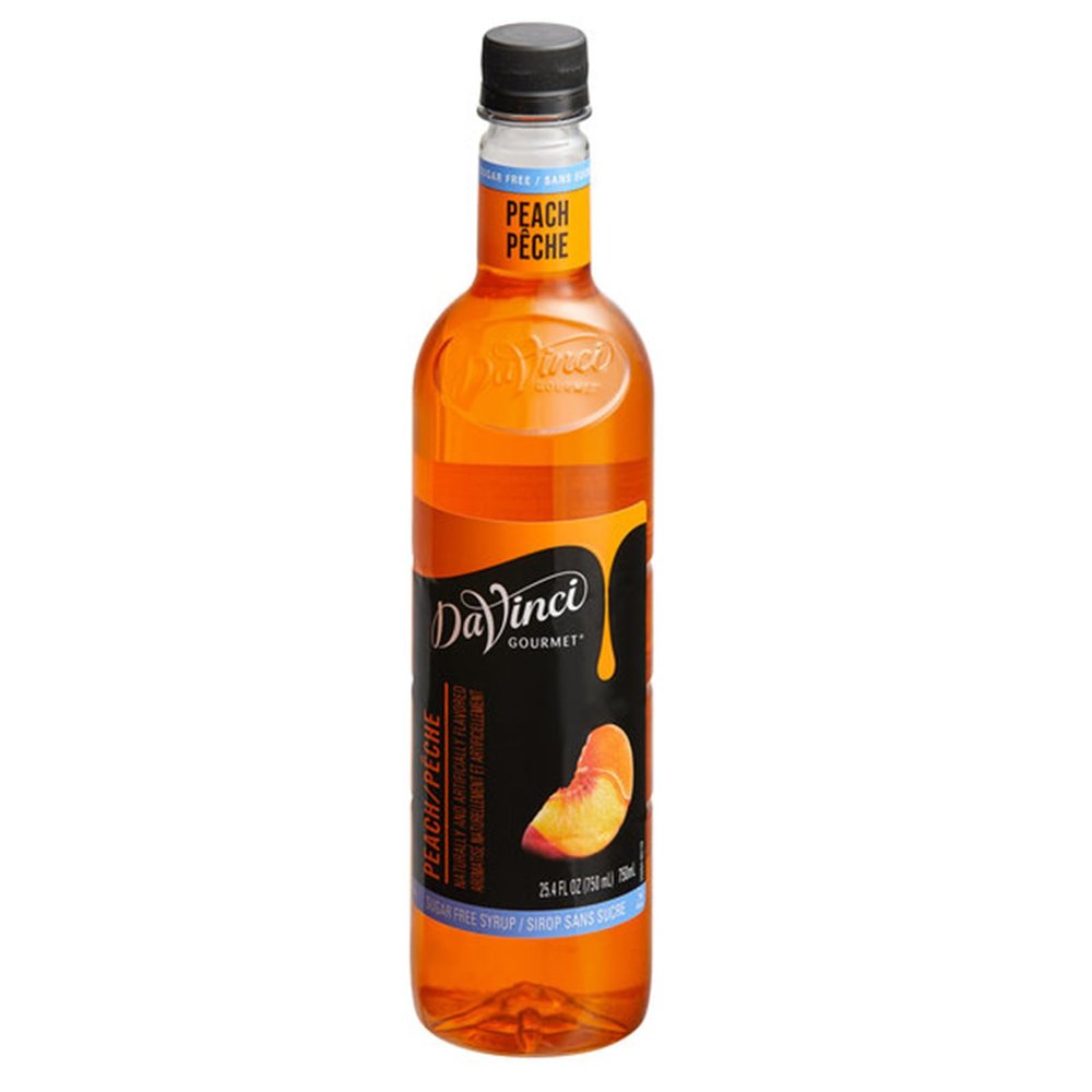 FixtureDisplays Gourmet Sugar Free Peach Flavoring/Fruit Syrup 750 mL WS-711SYPSF4PCH-NPF