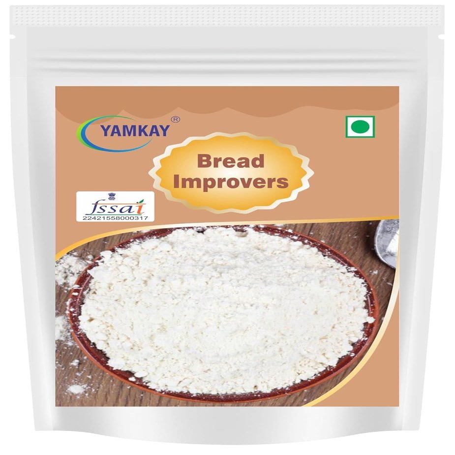Yamkay Bread Improver for Soft Bread and Baking | Dough Enhancer and Conditioner | Bread Softener, Cake Enhancer, and Whole Grain Improver | Additive to Make Bread Softer | Instant Baking Powder (300 GM, Bread Improver)