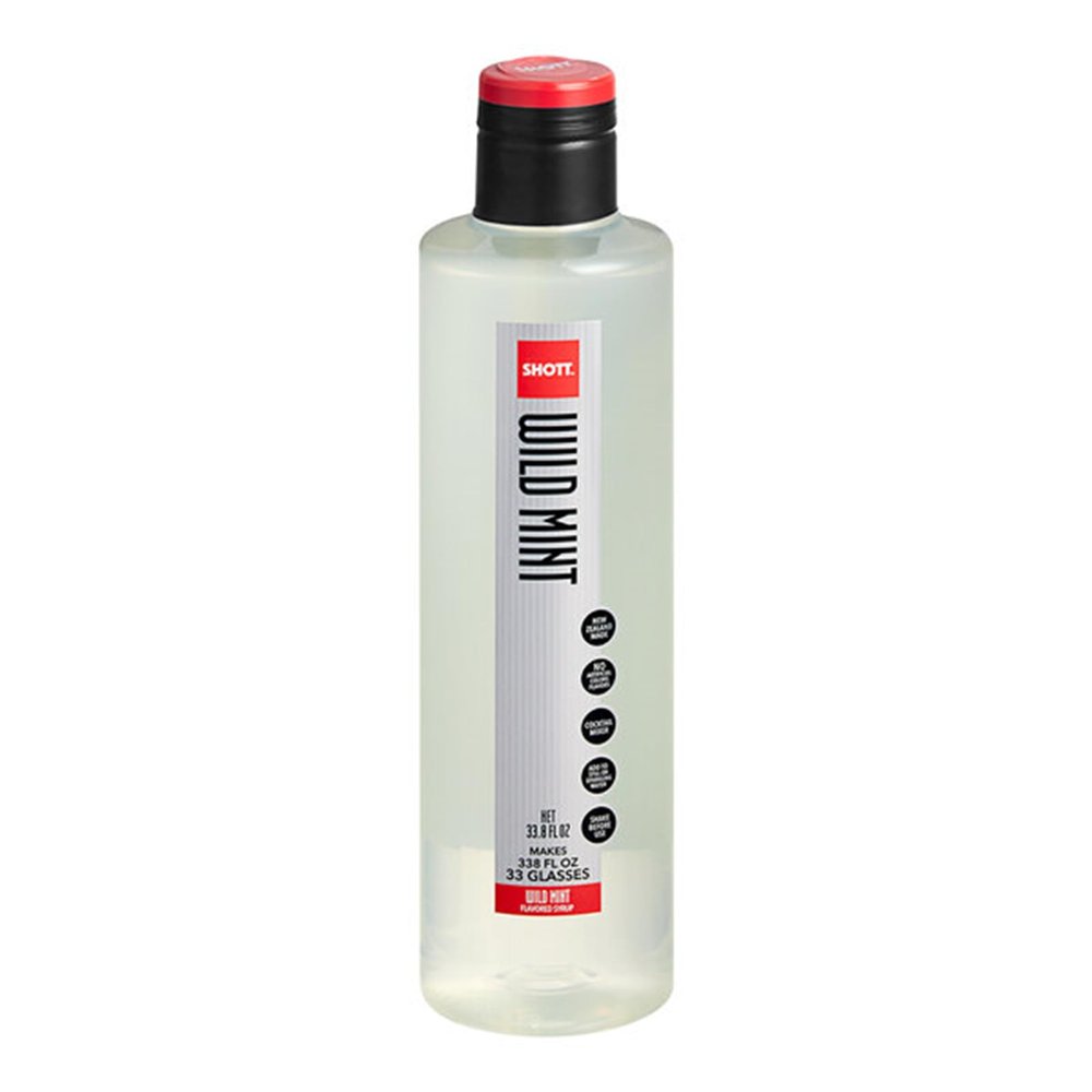 FixtureDisplays Wild Mint Flavoring Syrup 1 Liter WS-711SYPAMIN1L-NPF
